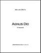 Agnus Dei Concert Band sheet music cover